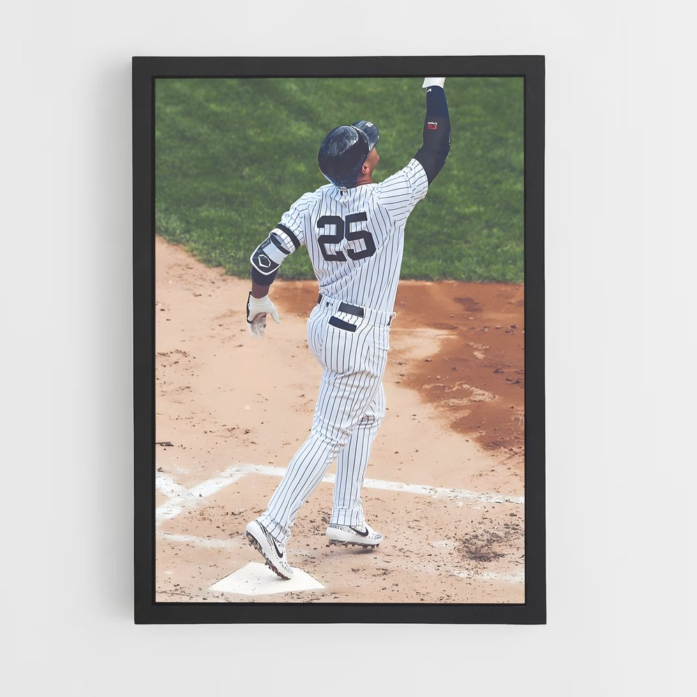 Poster Swing en Puissance – affiche Baseball (vue 2)